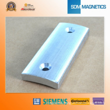 Customized Rare Earth Arc Magnets with Hole